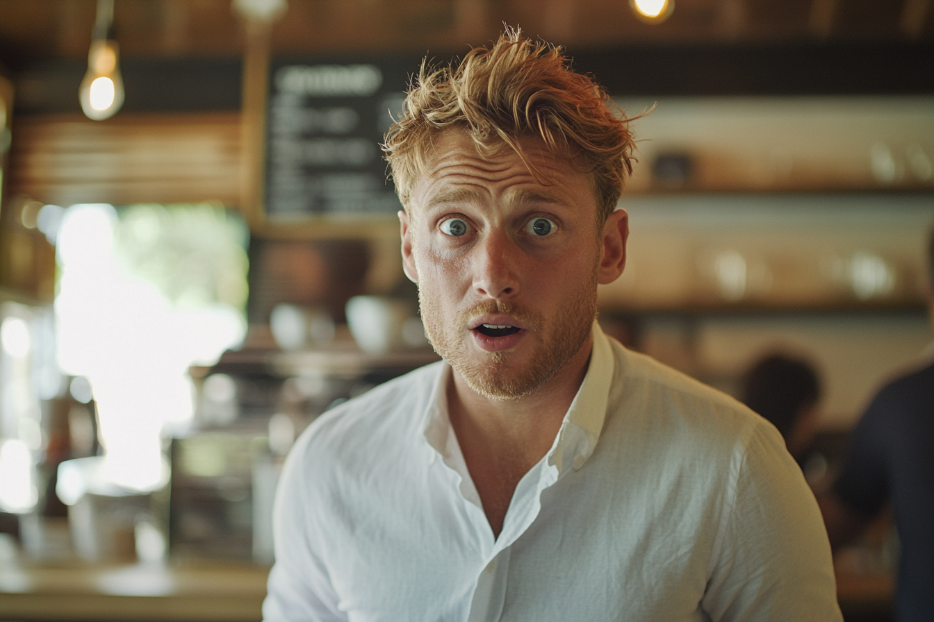 Un homme choqué | Source : Midjourney