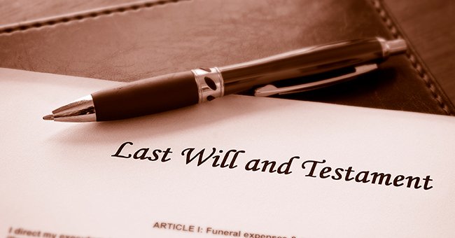 Un testament | Source : Shutterstock