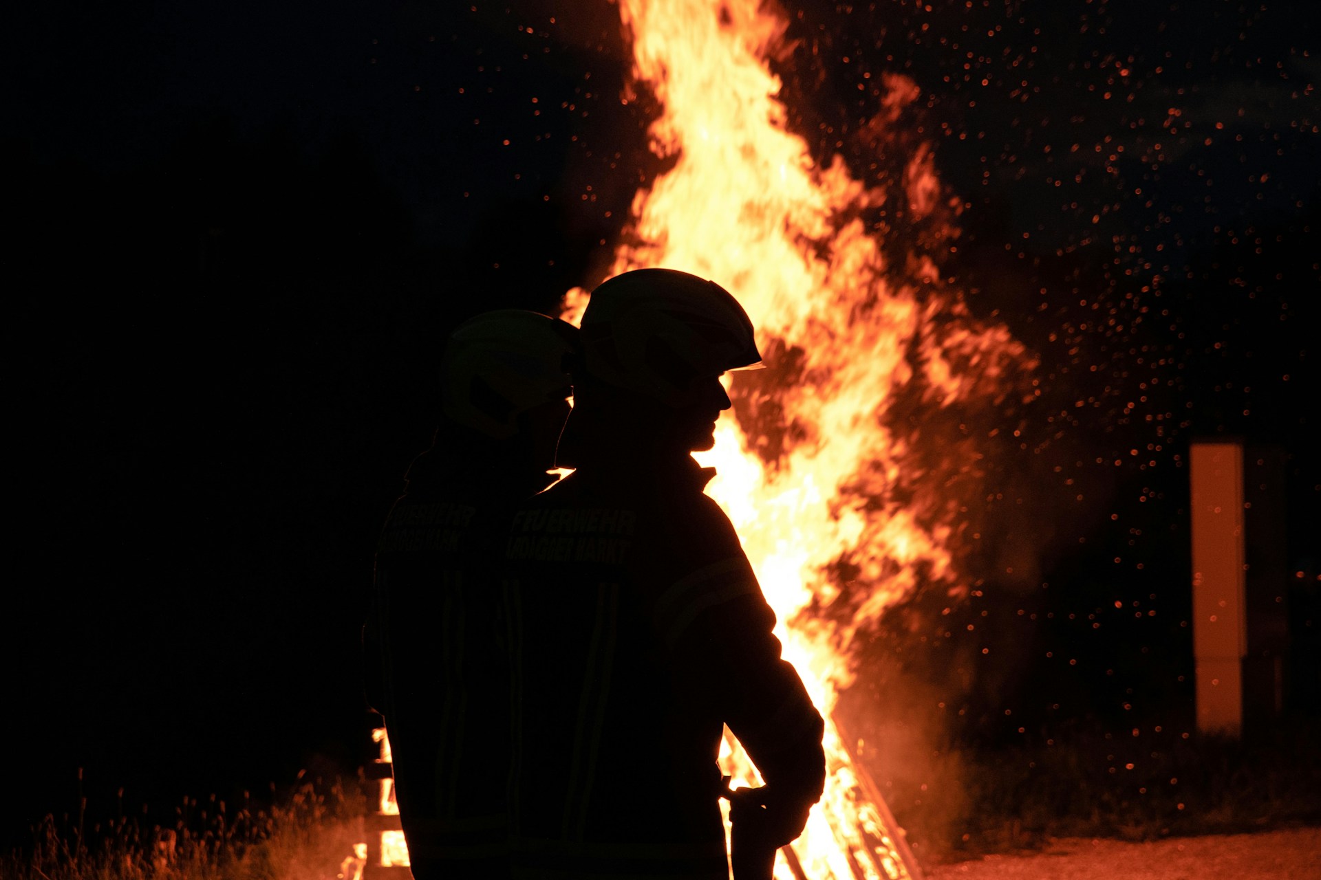 Un pompier en service | Source : Unsplash