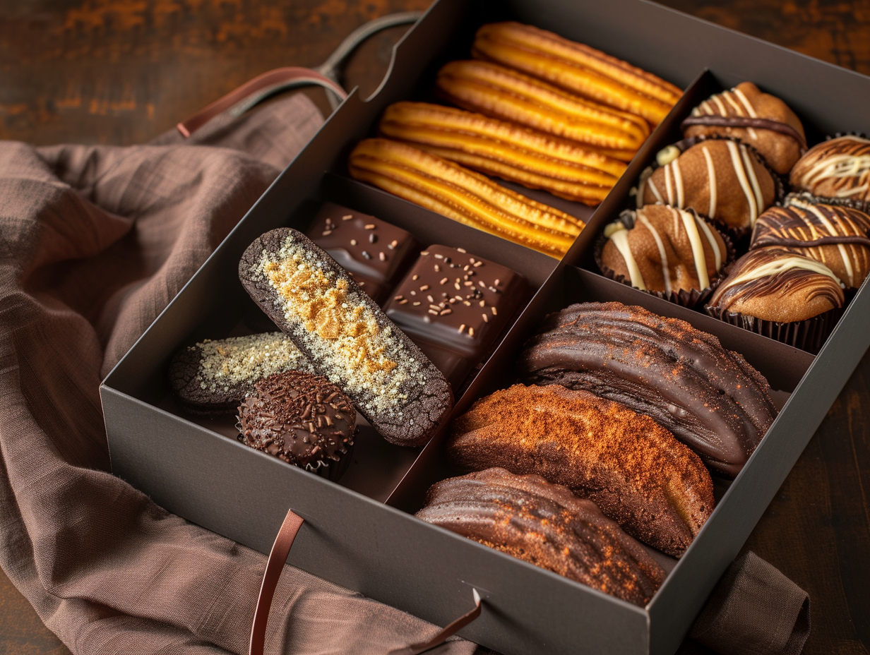Une boîte de desserts | Source : Midjourney