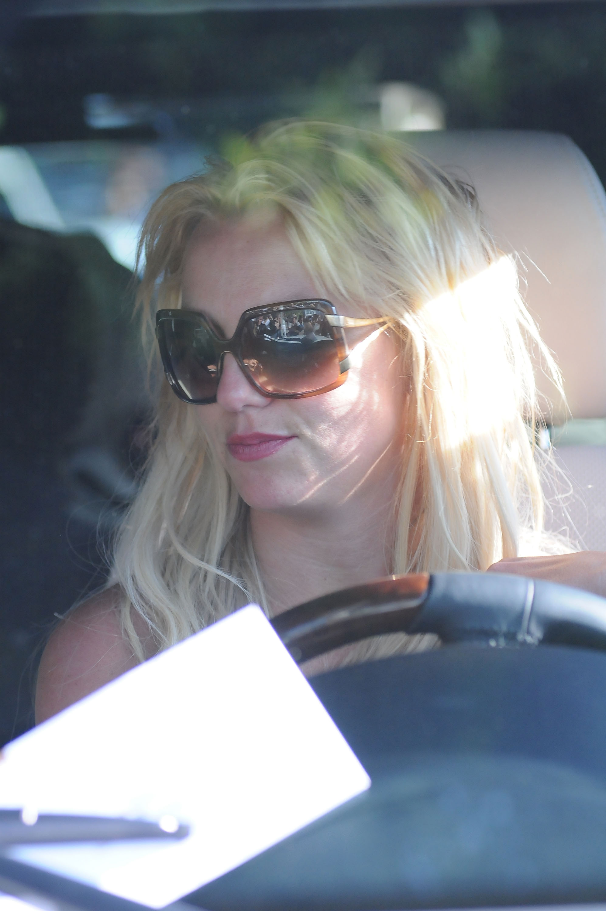 Britney Spears aperçue à Los Angeles le 11 août 2009 | Source : Getty Images