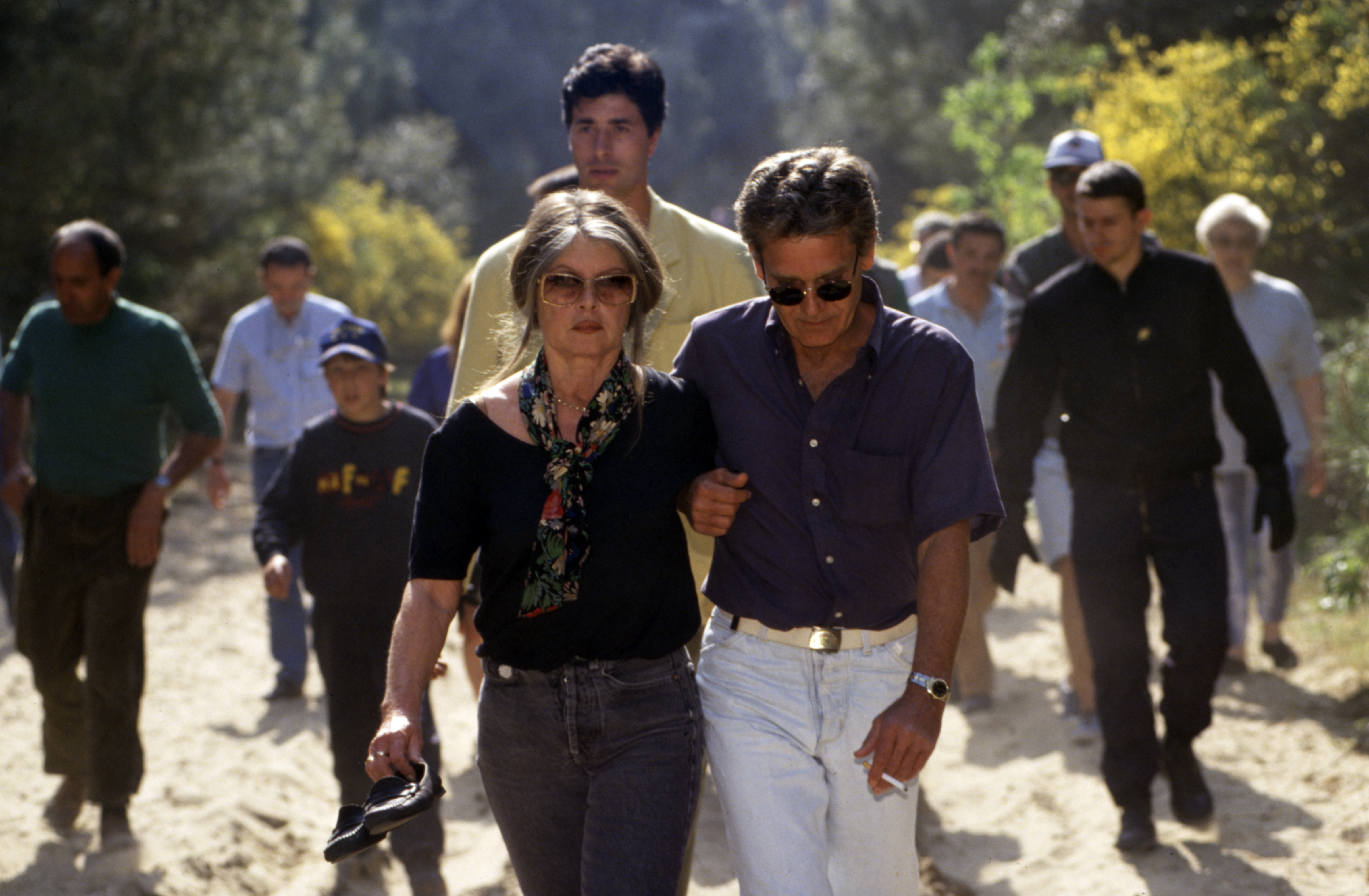 Bernard d'Ormale et Brigitte Bardot lors d'un événement le 1er mai 1994. | Source : Getty Images