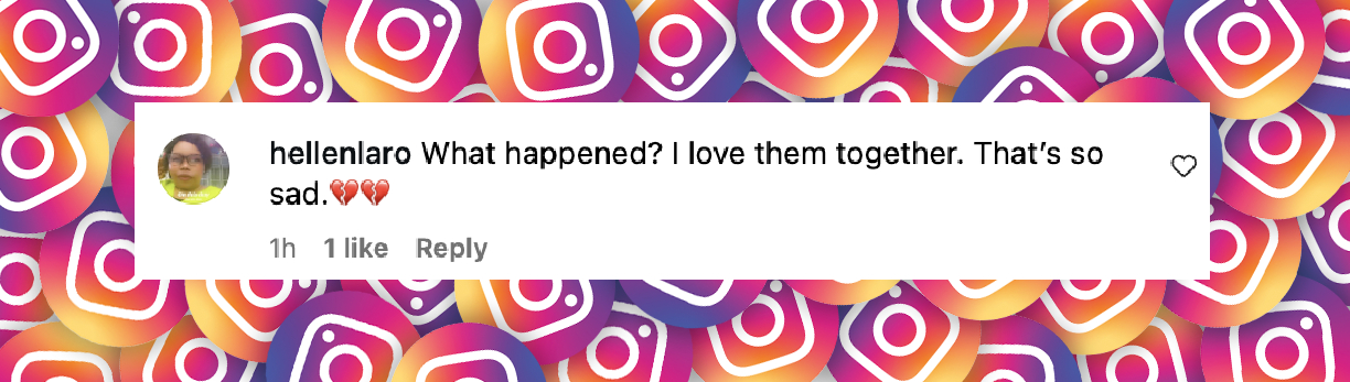 Réaction d'un internaute à la séparation de Keith Urban et Nicole Kidman, postée le 29 septembre 2025. | Source : Instagram/tmz_tv