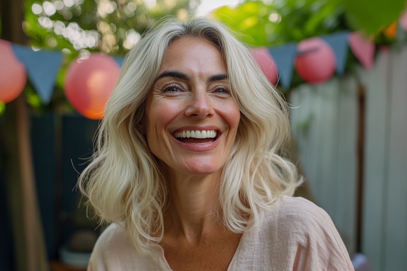 Une femme qui assiste à une fête | Source : Midjourney