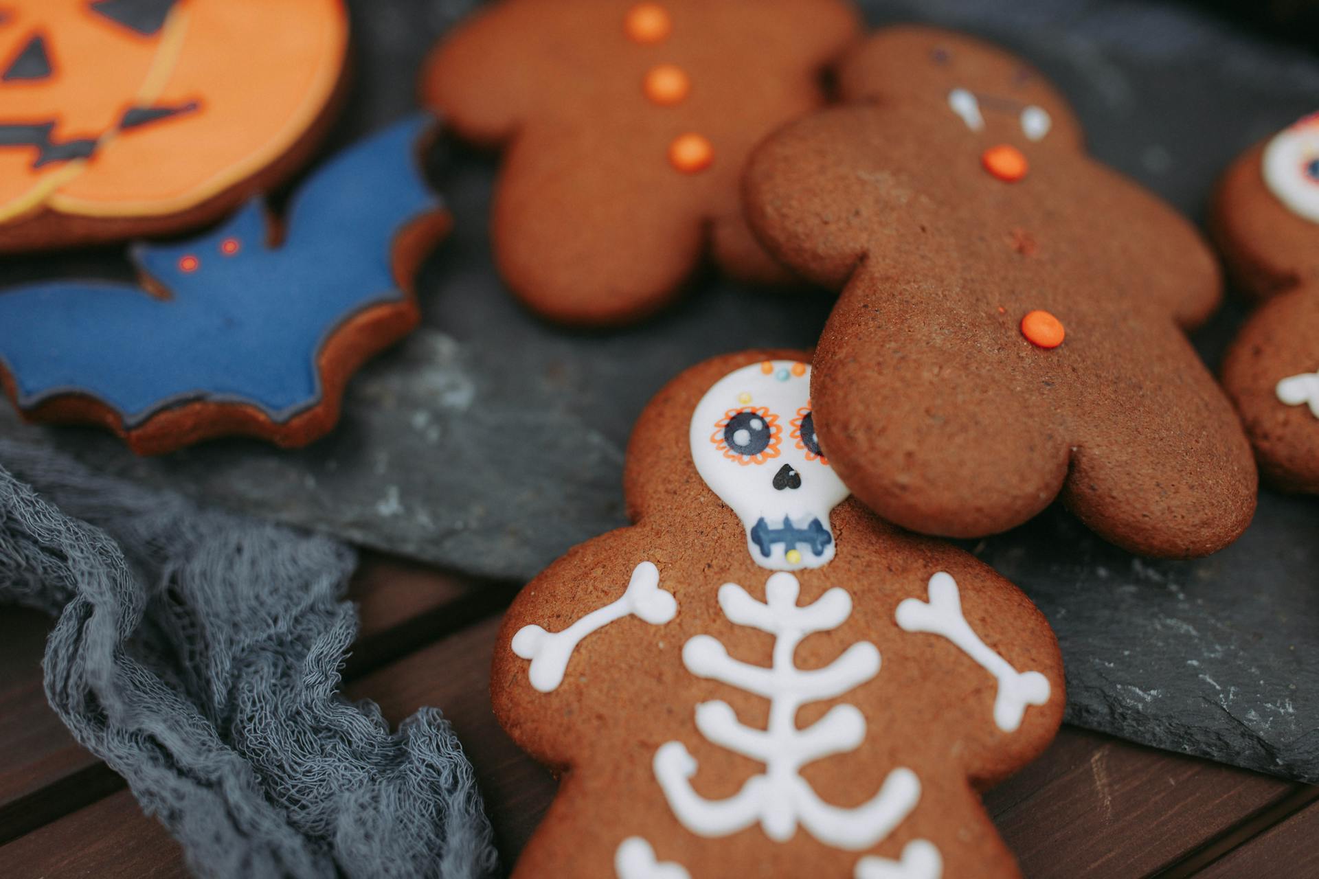 Biscuits sur le thème d'Halloween | Source : Pexels