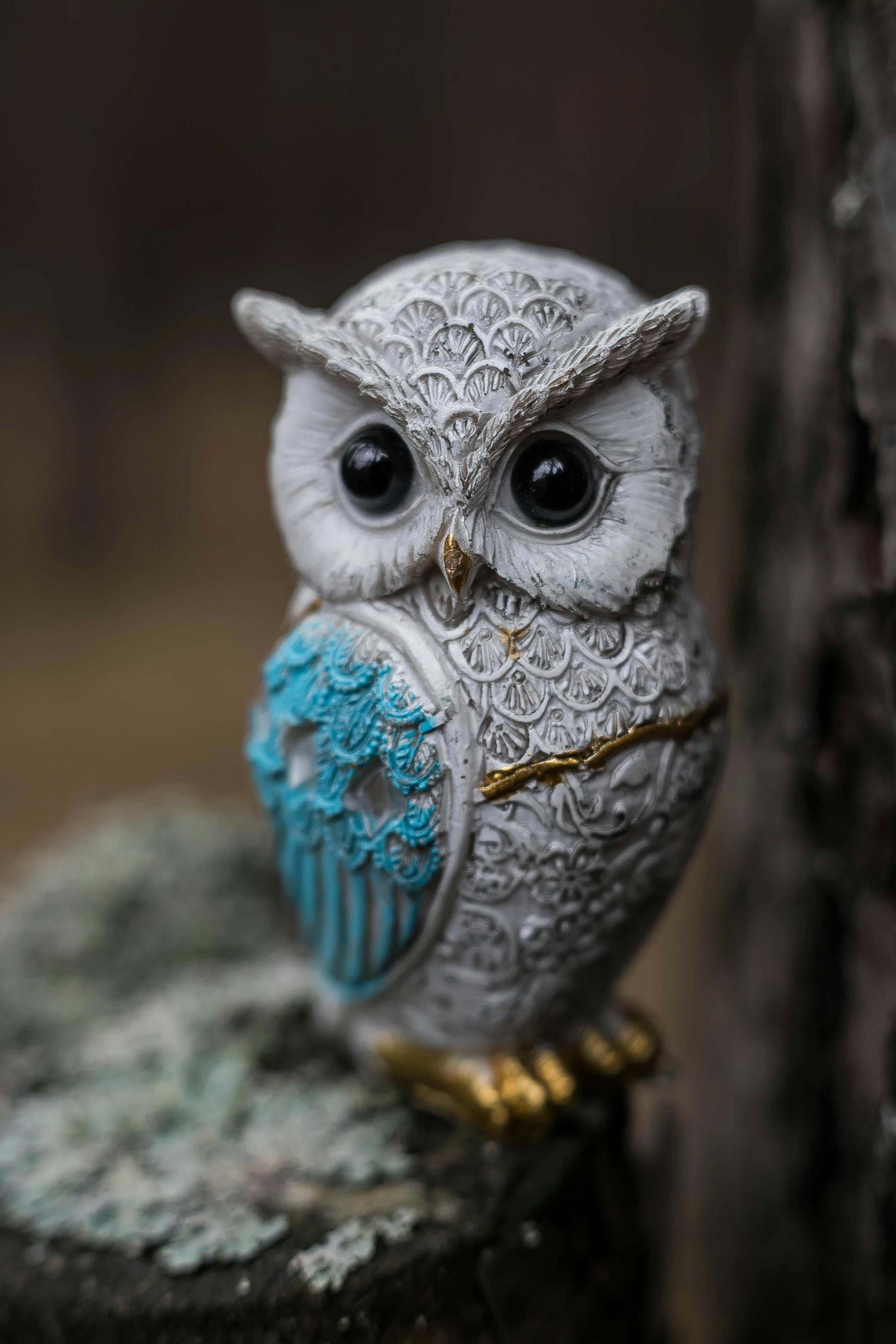 Une statue de hibou | Source : Pexels