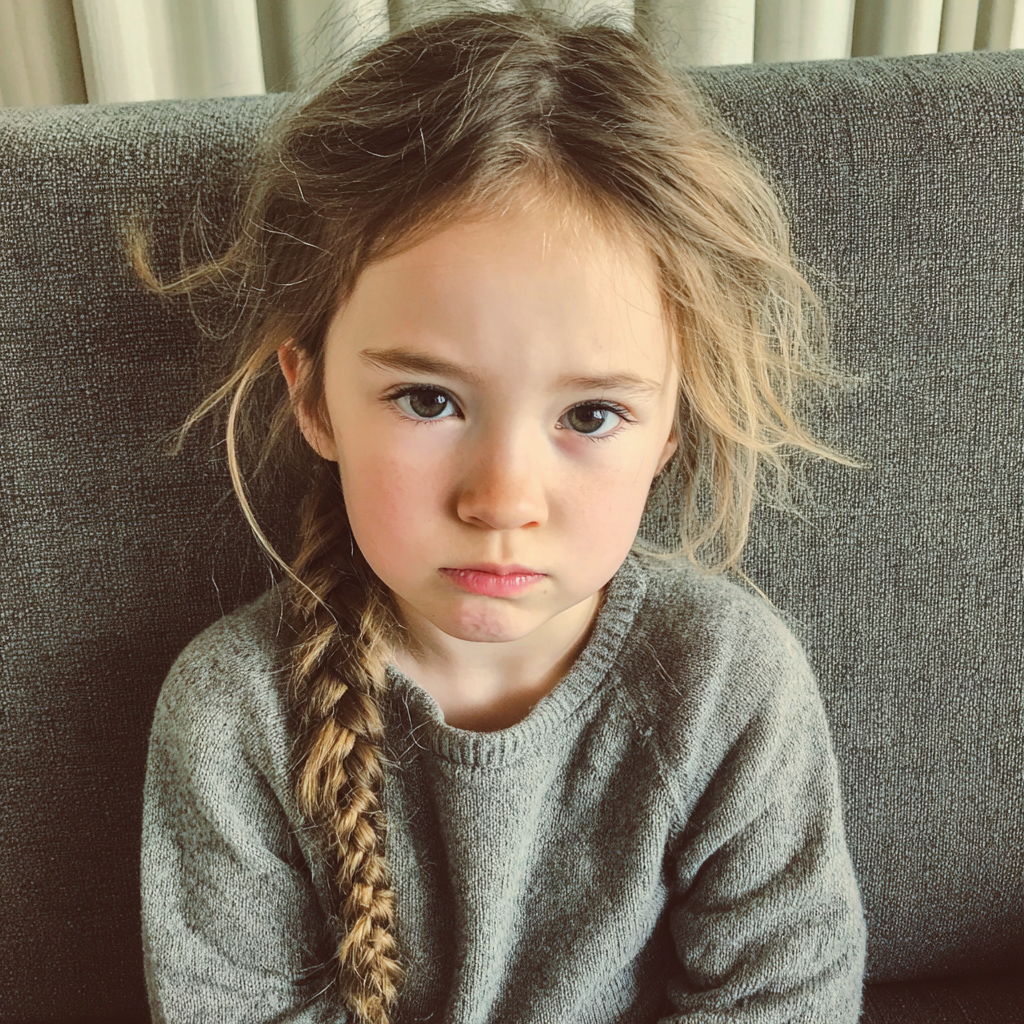 Gros plan sur une petite fille | Source : Midjourney