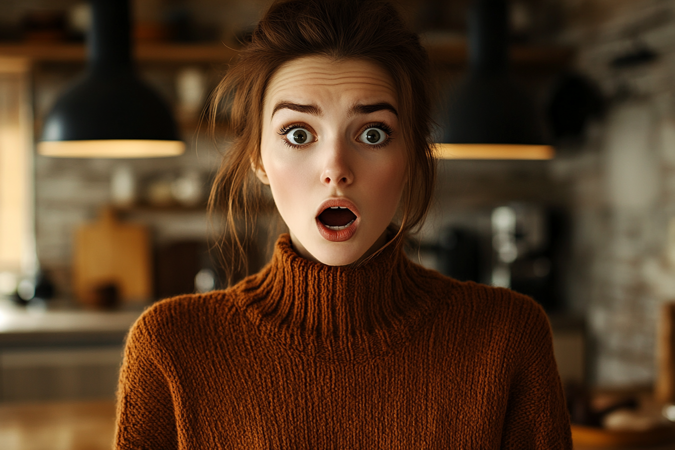 Une femme bouche bée sous le choc | Source : Ozdomedia