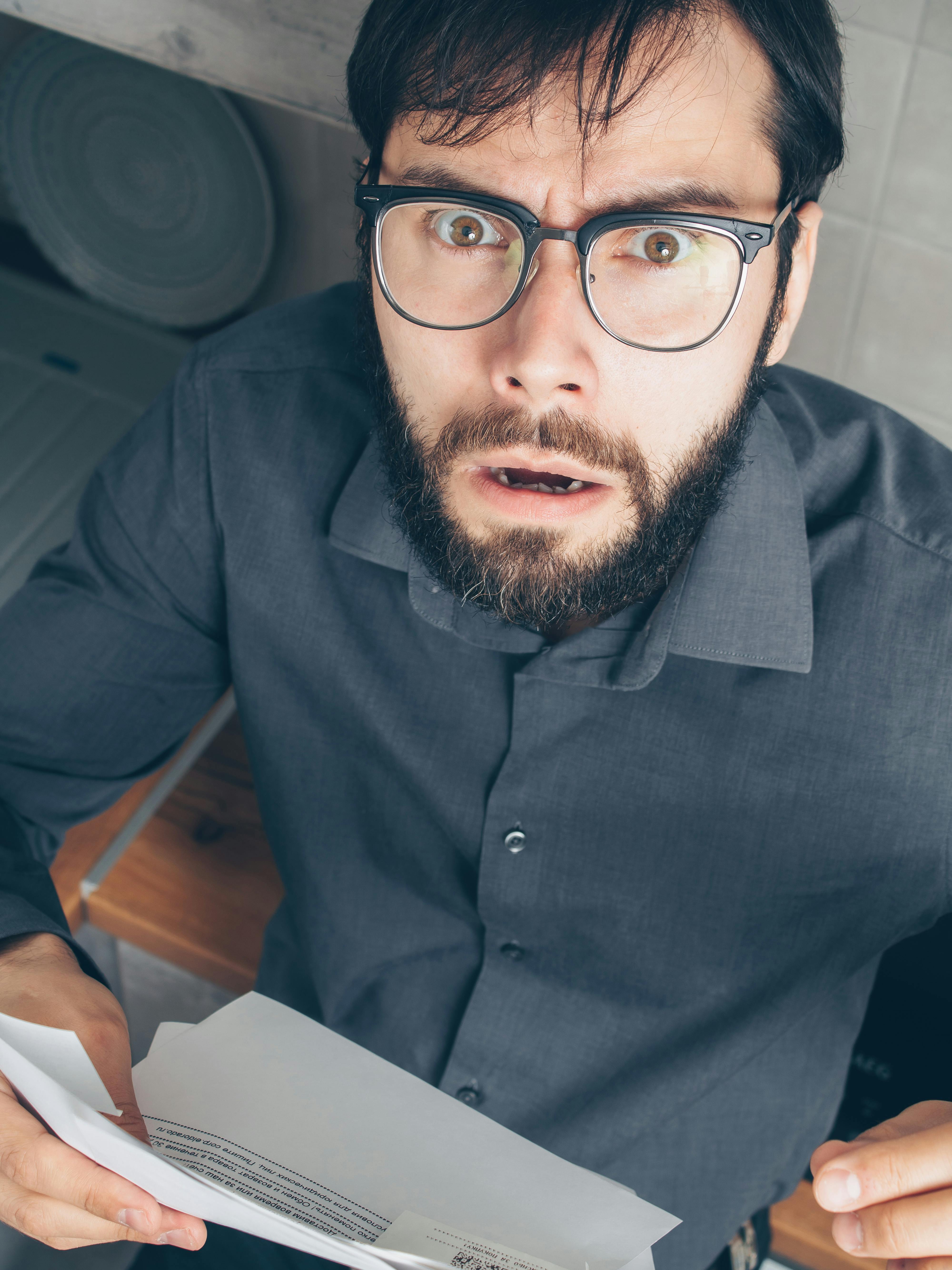Un homme choqué | Source : Pexels