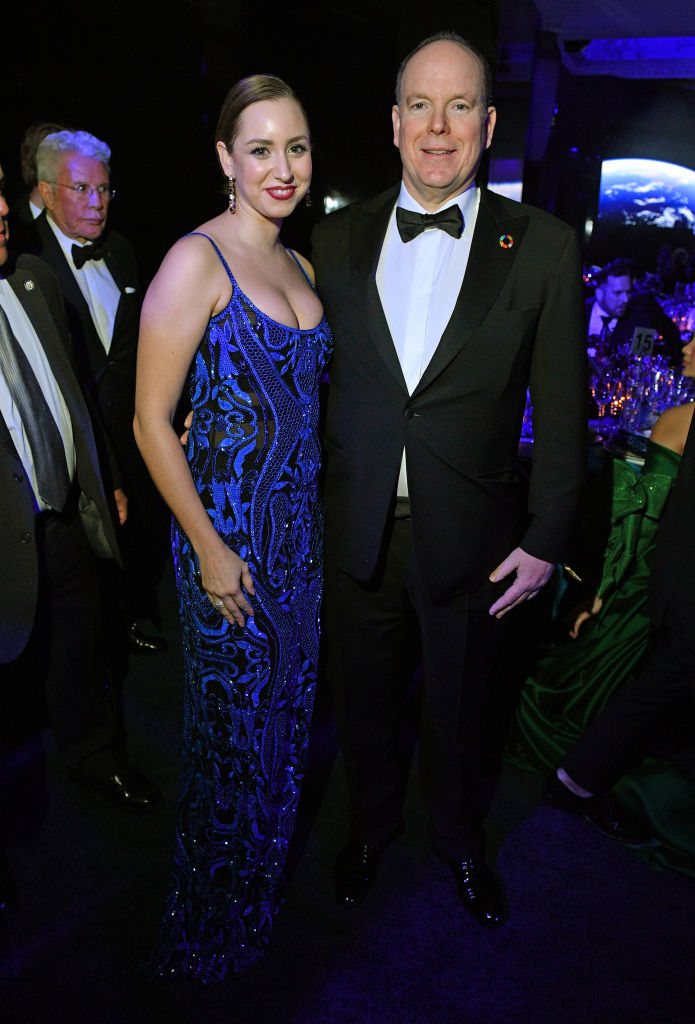 Jazmin Grace Grimaldi et le Prince Albert II de Monaco | Source : Getty Images