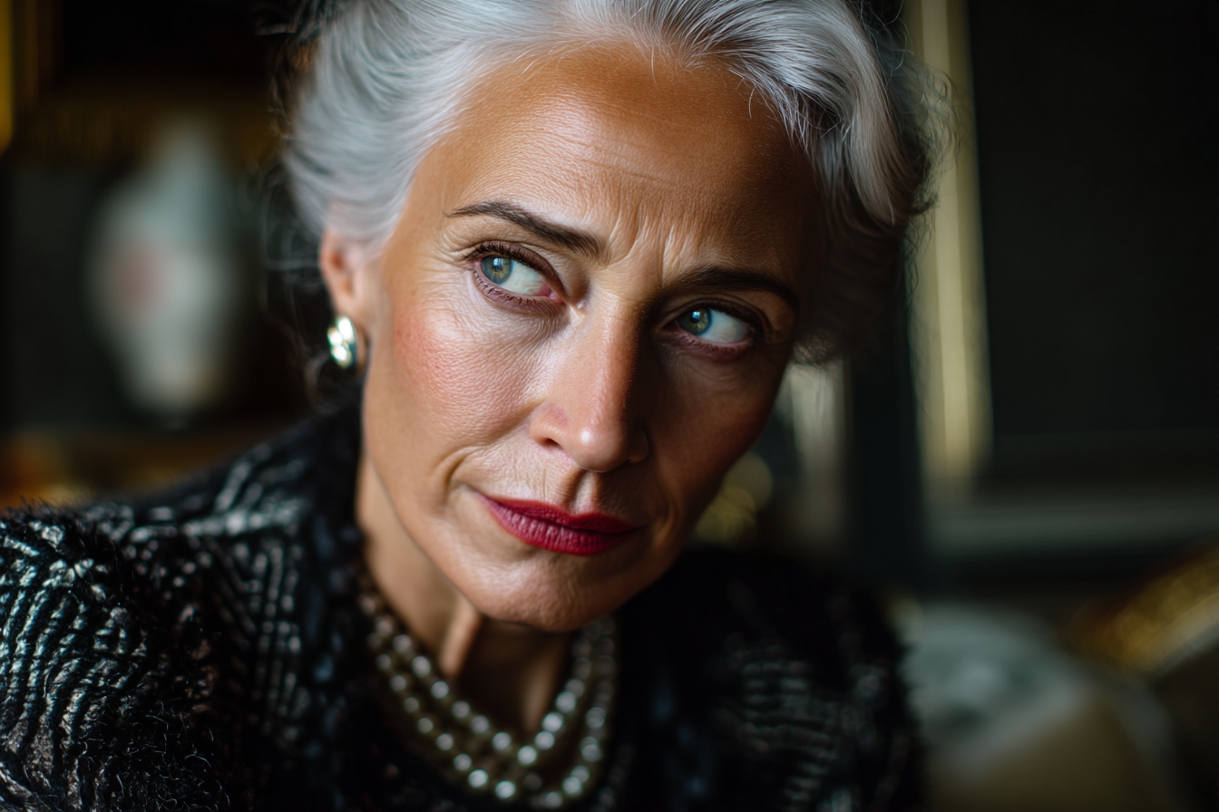 Une femme  âgée | Source : Midjourney