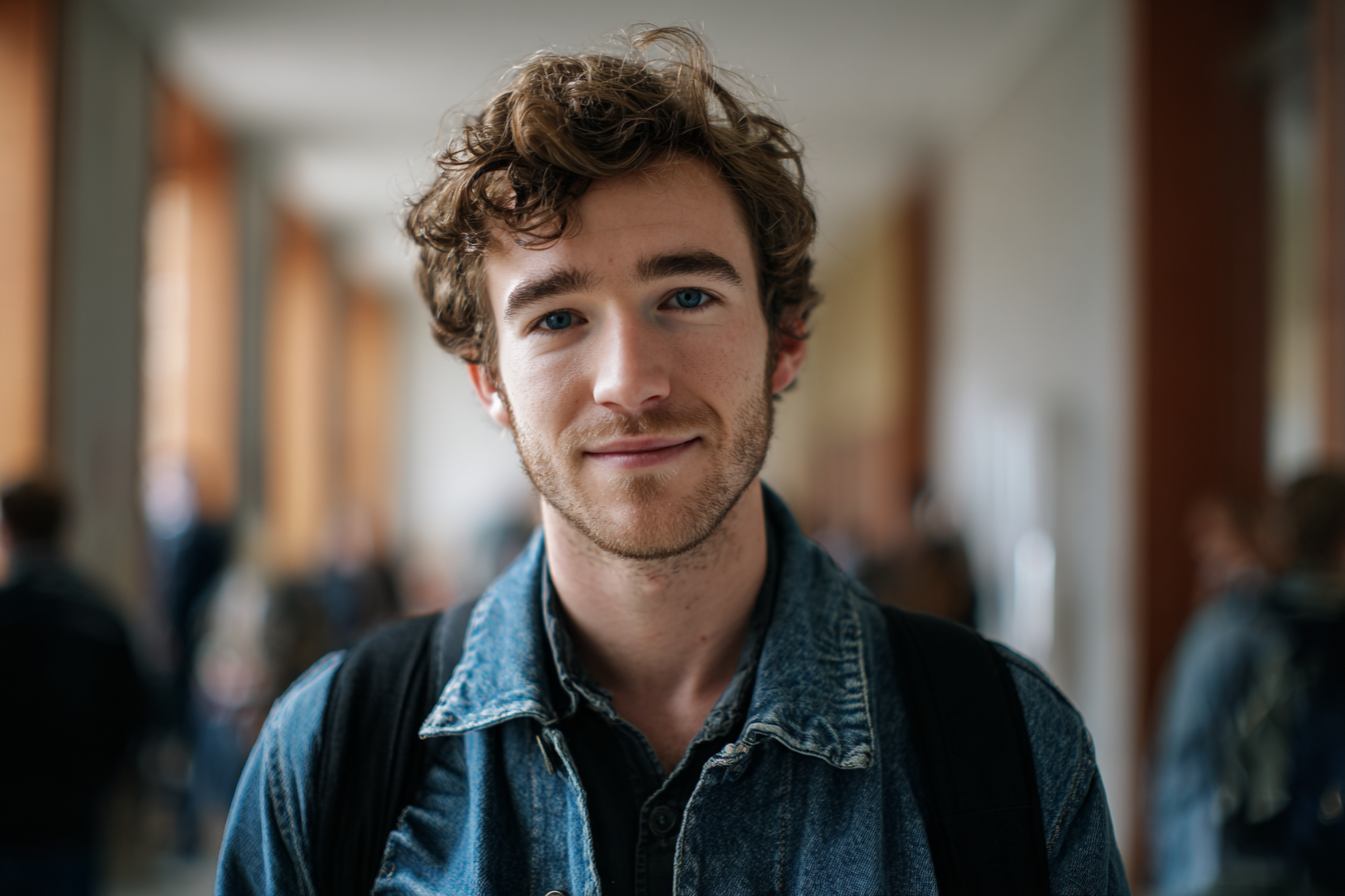 Un jeune homme | Source : Midjourney