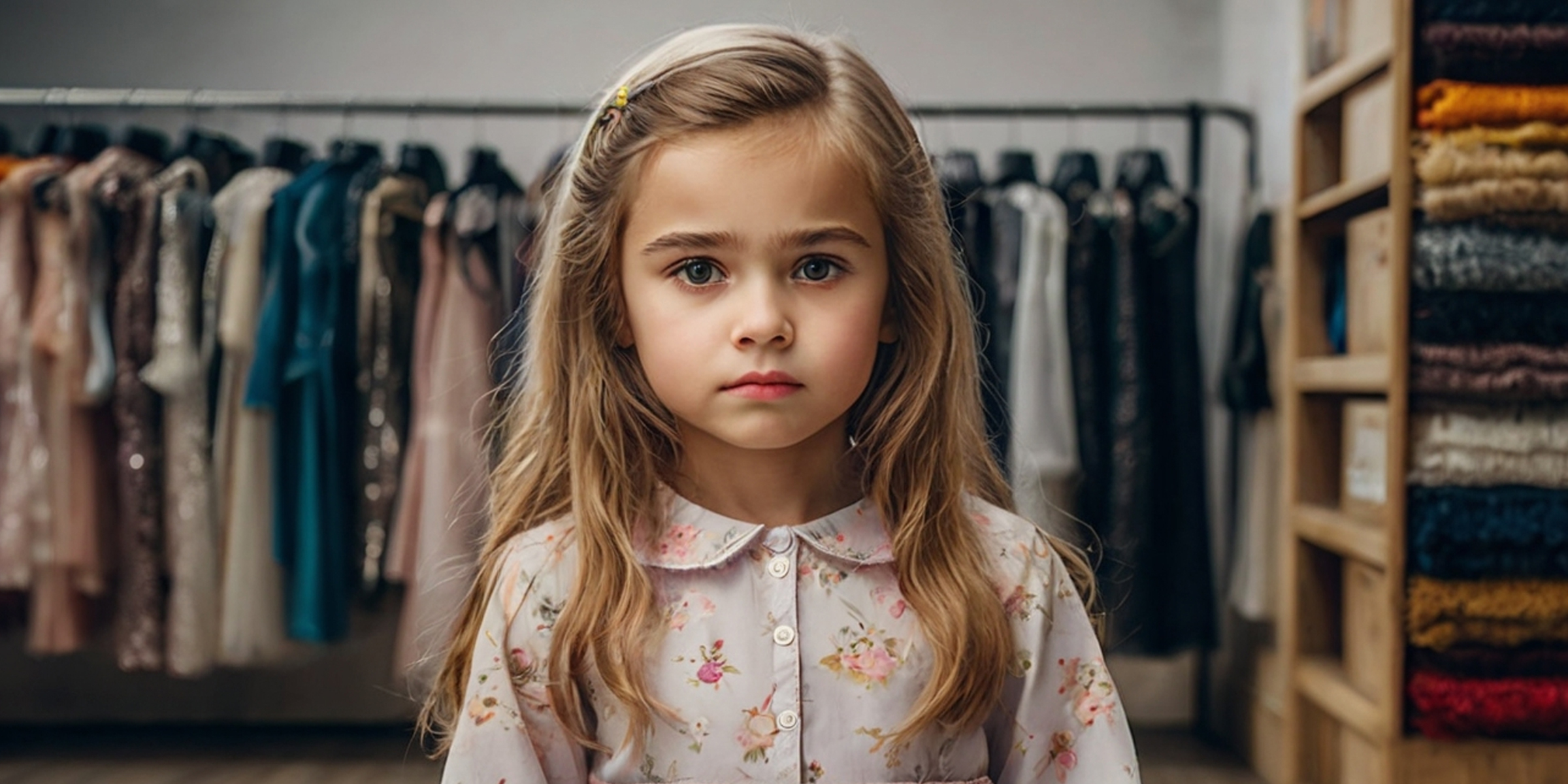 Une petite fille triste | Source : Shutterstock