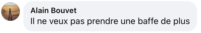 Commentaire d'internaute sur l'absence de Brigitte Macron au sommet du G7 | Source : capture facebook.com/gala.fr