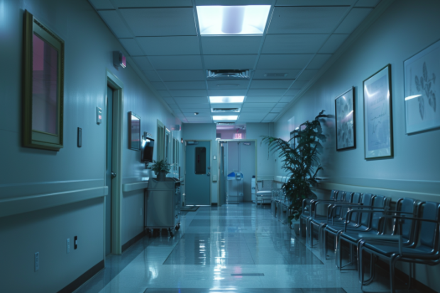 Un hôpital | Source : Midjourney