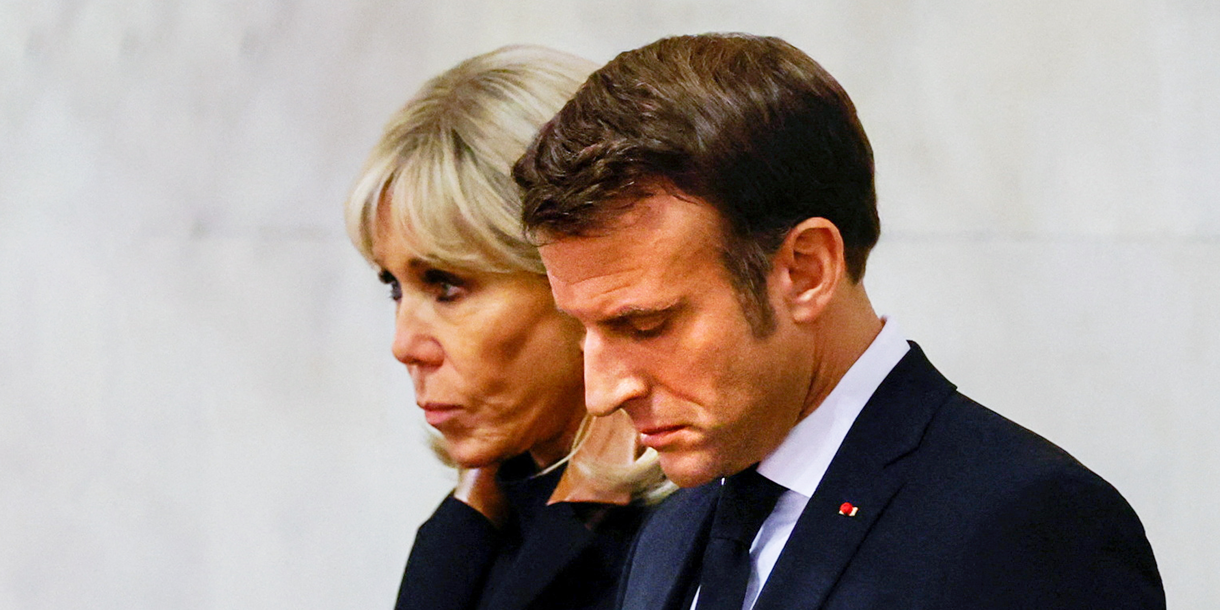Emmanuel et Brigitte Macron | Source : Getty Images