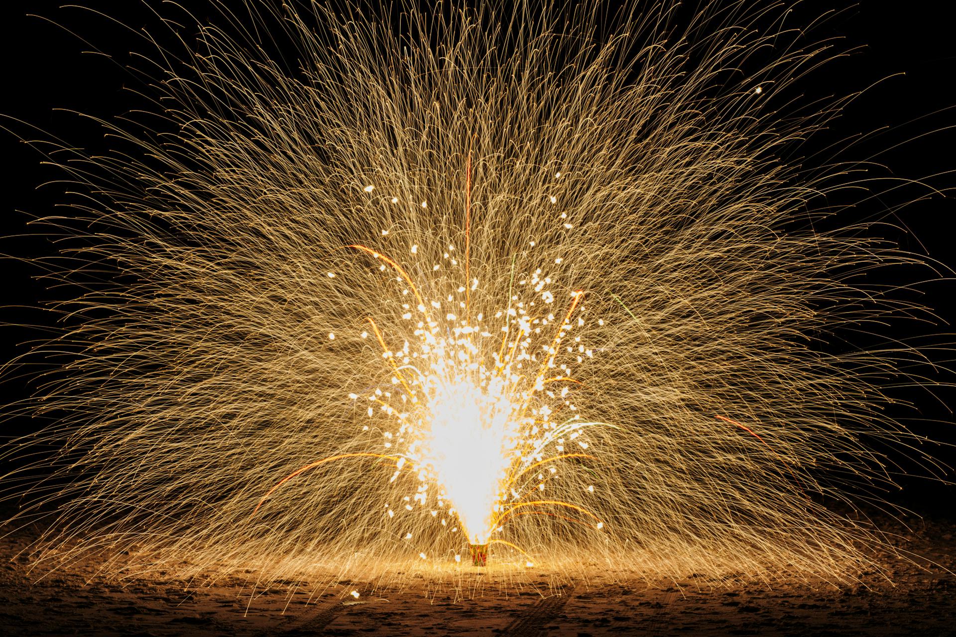 Un feu d'artifice | Source : Pexels