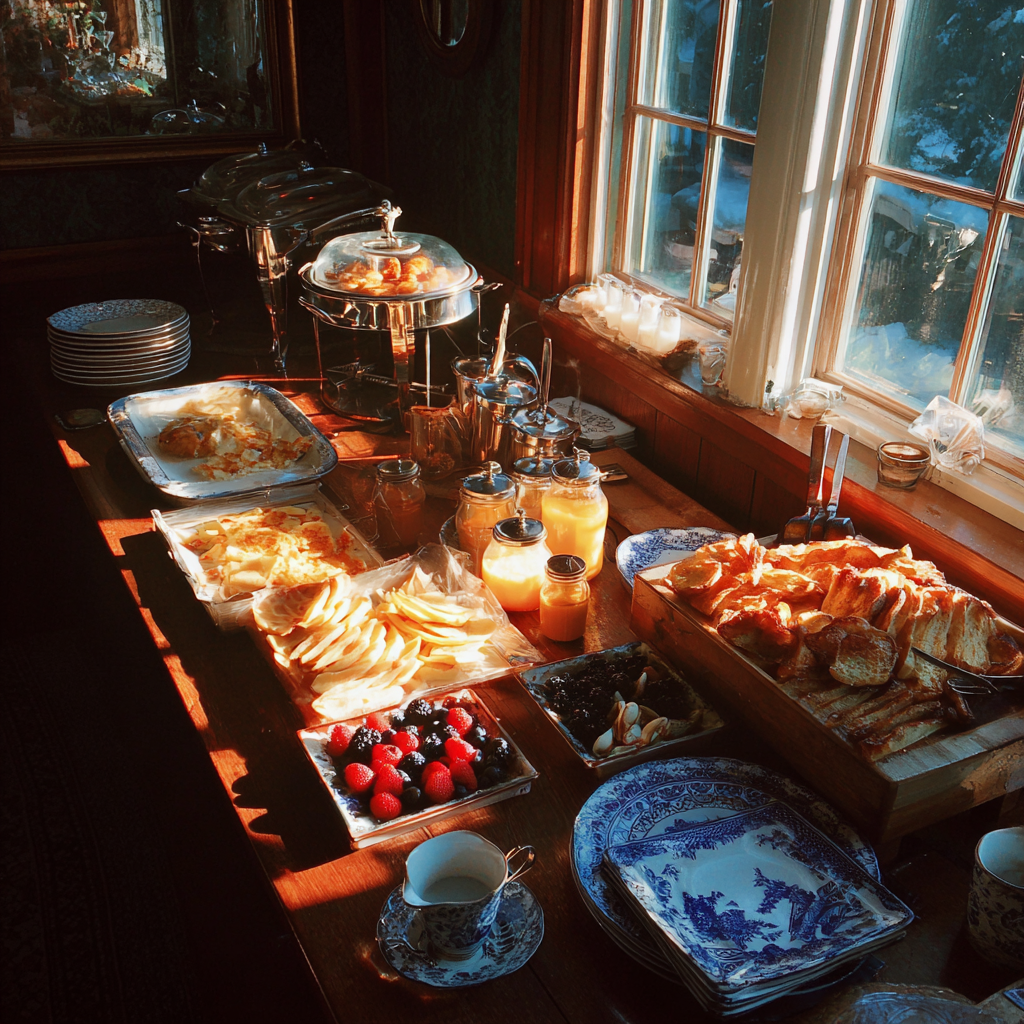 Buffet de petit-déjeuner | Source : Midjourney