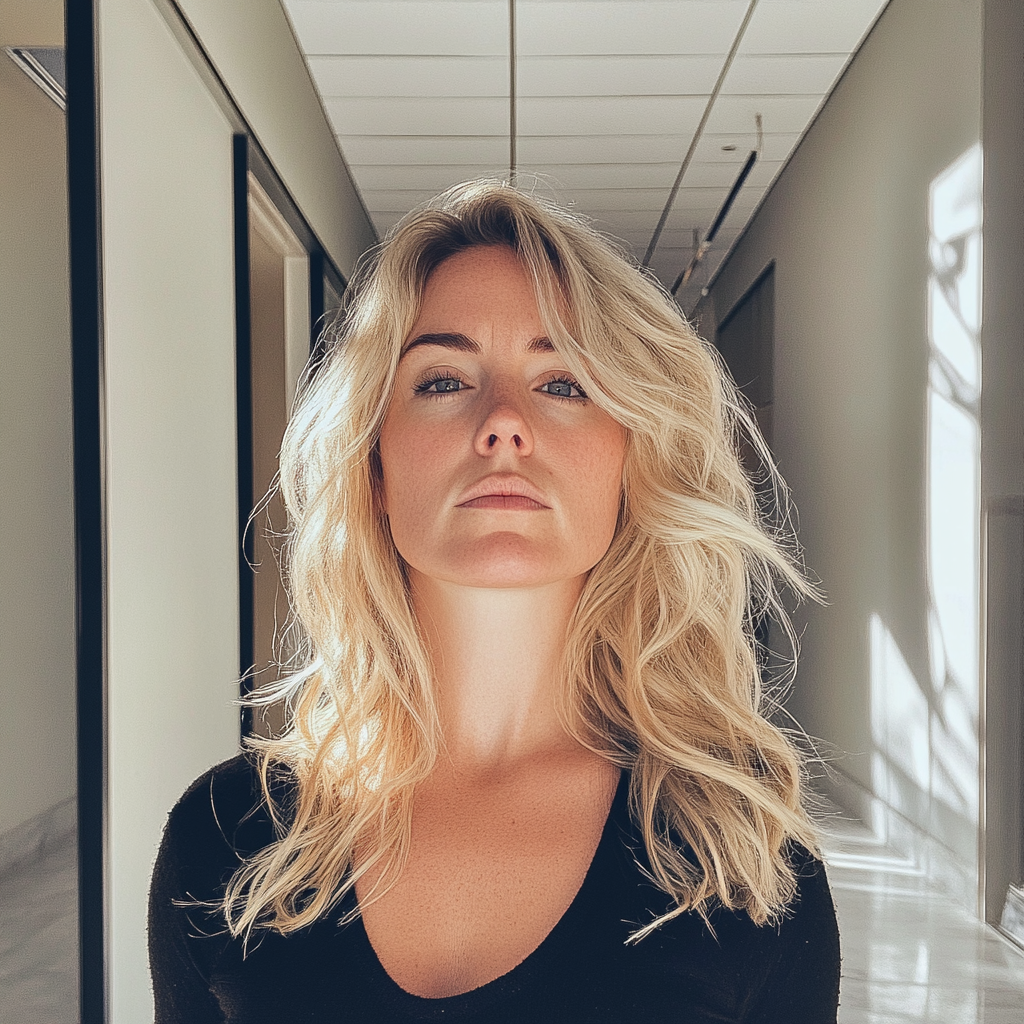Une femme qui fronce les sourcils | Source : Midjourney