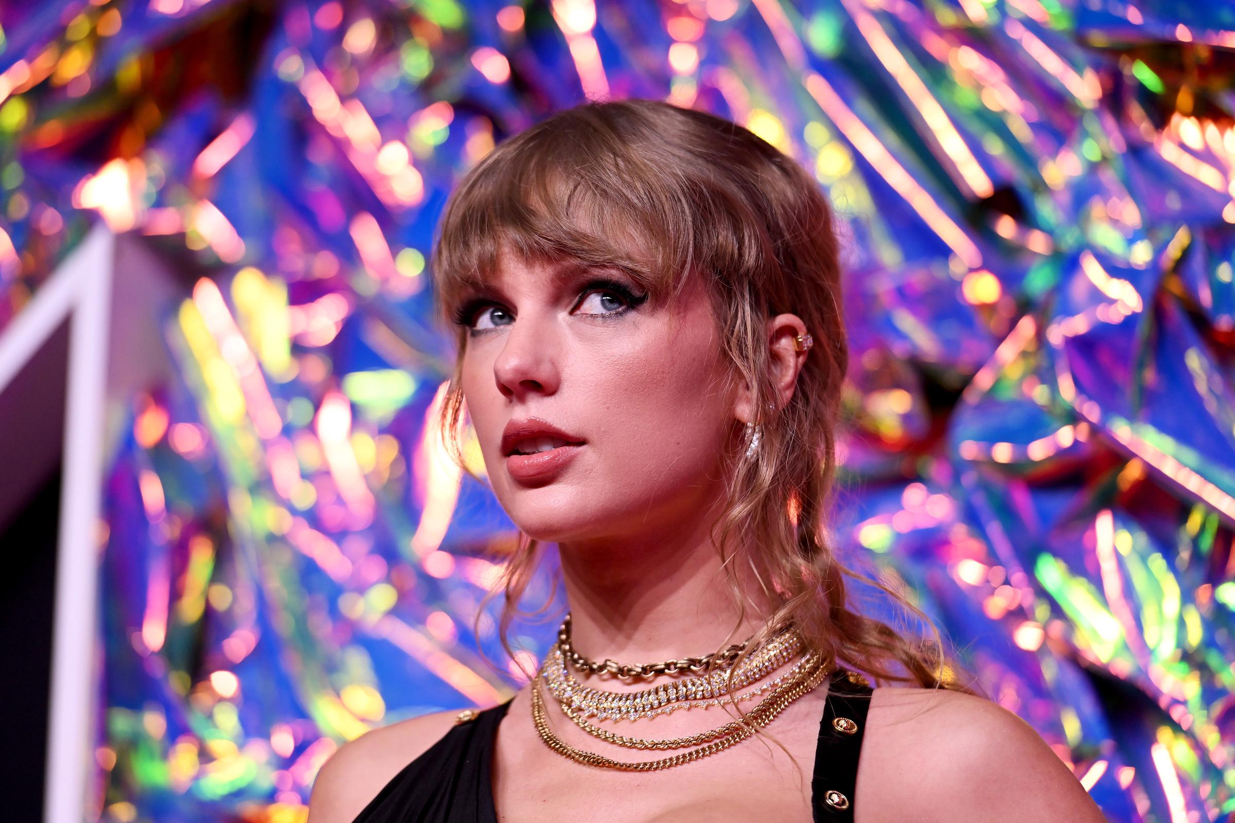 Taylor Swift lors des MTV Video Music Awards  2023, le 12 septembre à Newark, dans le New Jersey. | Source : Getty Images