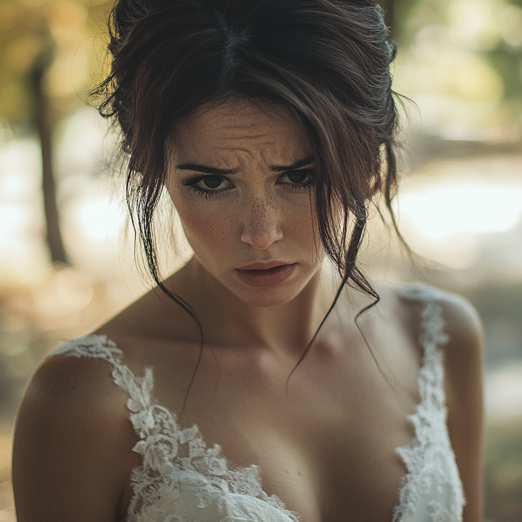 Une mariée bouleversée | Source : Midjourney