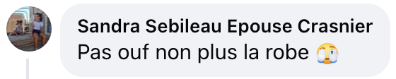 Commentaire d'une internaute concernant la tenue de Brigitte Macron | Source : Facebook/Gala