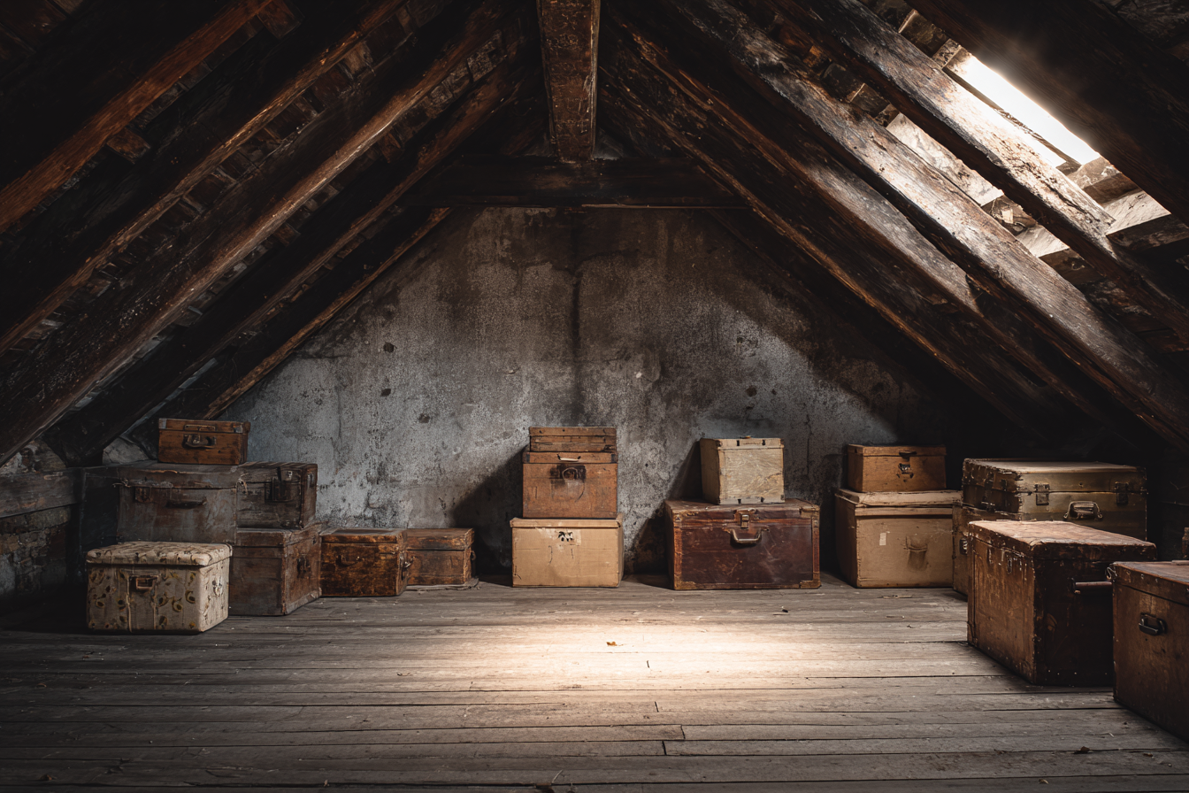 Un grenier | Source : Midjourney