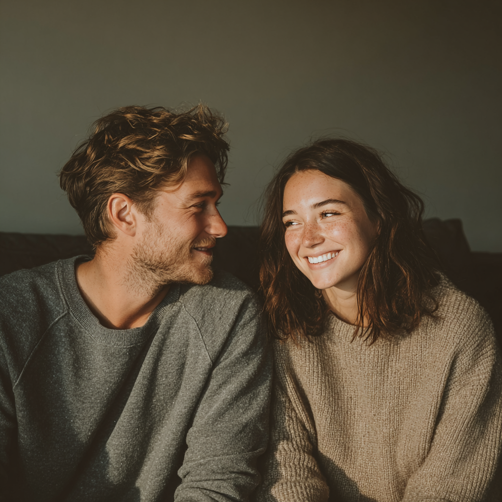 Un couple heureux | Source : Midjourney