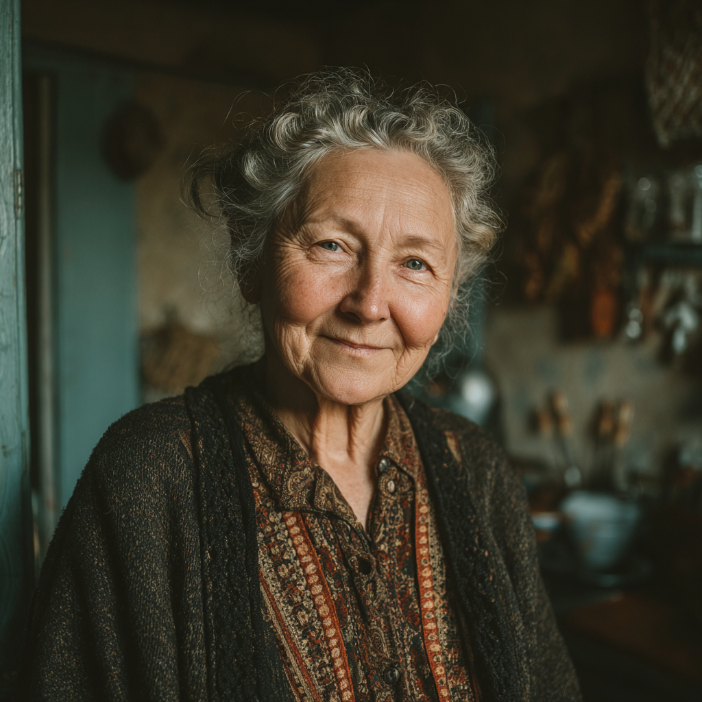 Une femme fière dans sa maison | Source : Midjourney
