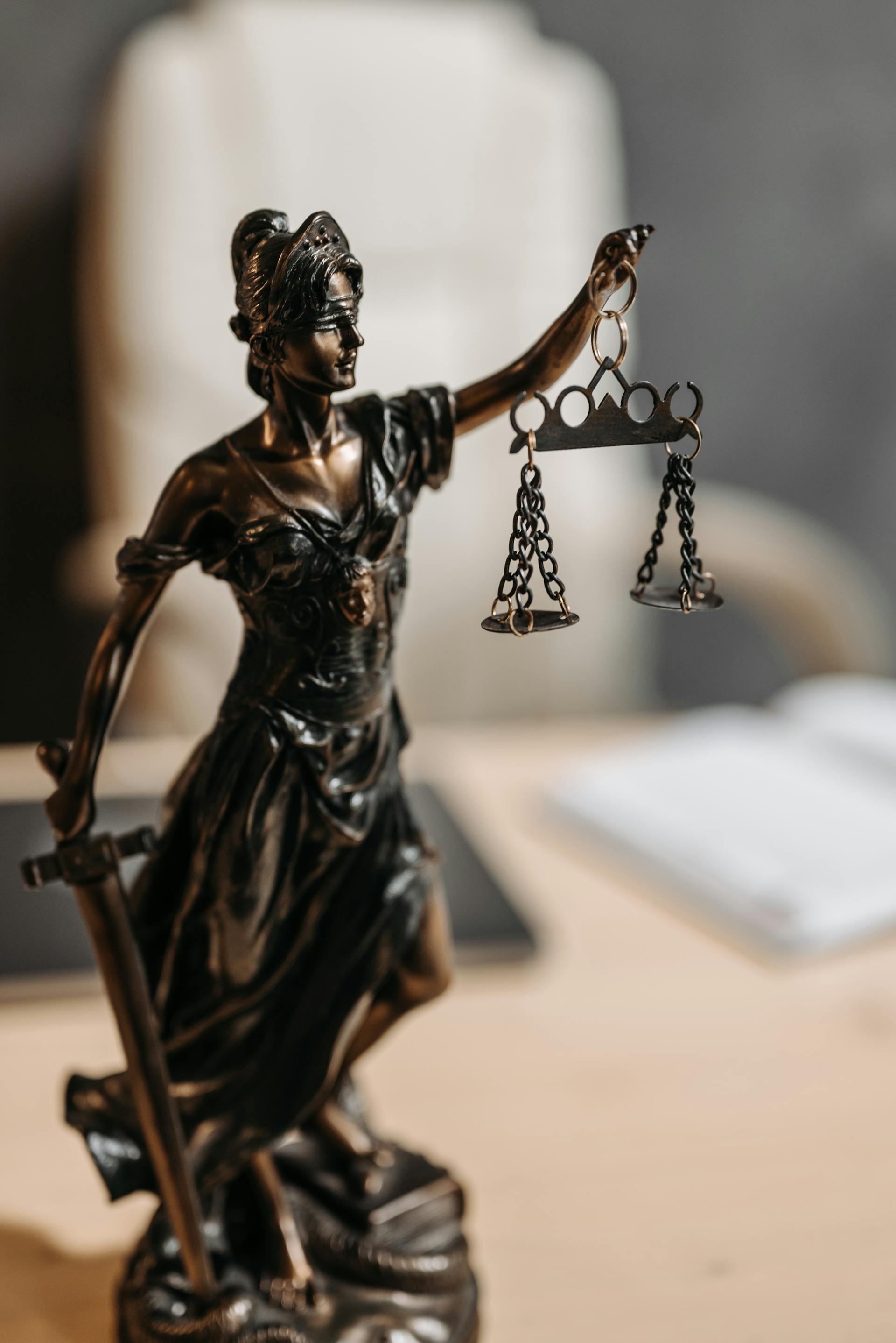 Une figurine de Lady Justice | Source : Pexels