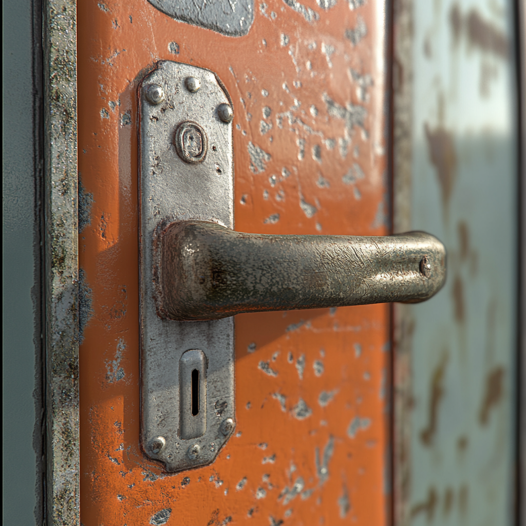 Une poignée de porte | Source : Midjourney