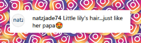 Commentaire d'une fan sur les mèches de Lilibet, extrait d'un post daté du 27 avril 2025 | Source : Instagram/extratv