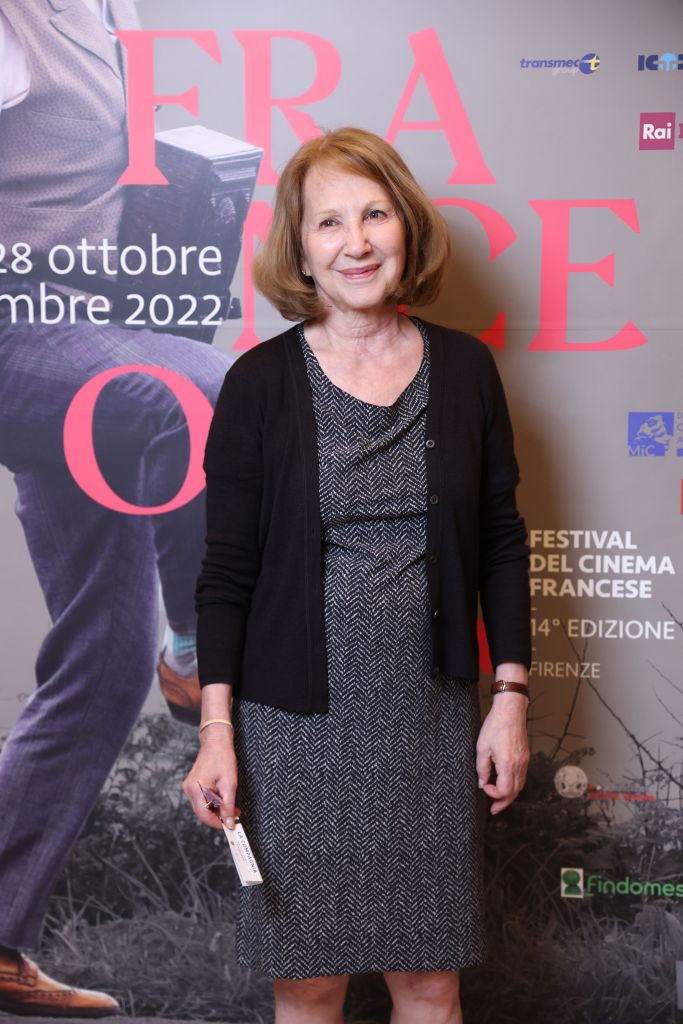 Nathalie Baye participe à une séance photo lors de la 14e édition du France Odeon 2022, le 29 octobre 2022 à Florence, en Italie I Source : Getty Images