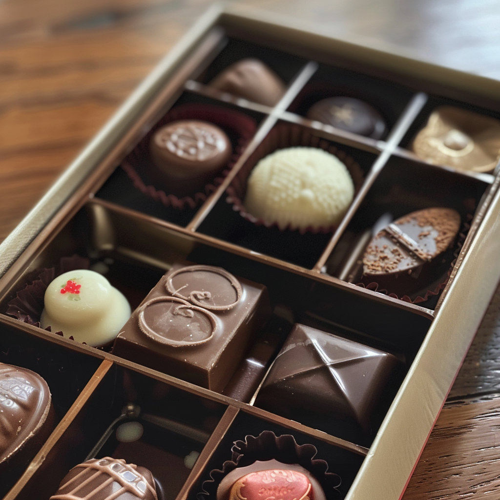 Une boîte de chocolats | Source : Midjourney
