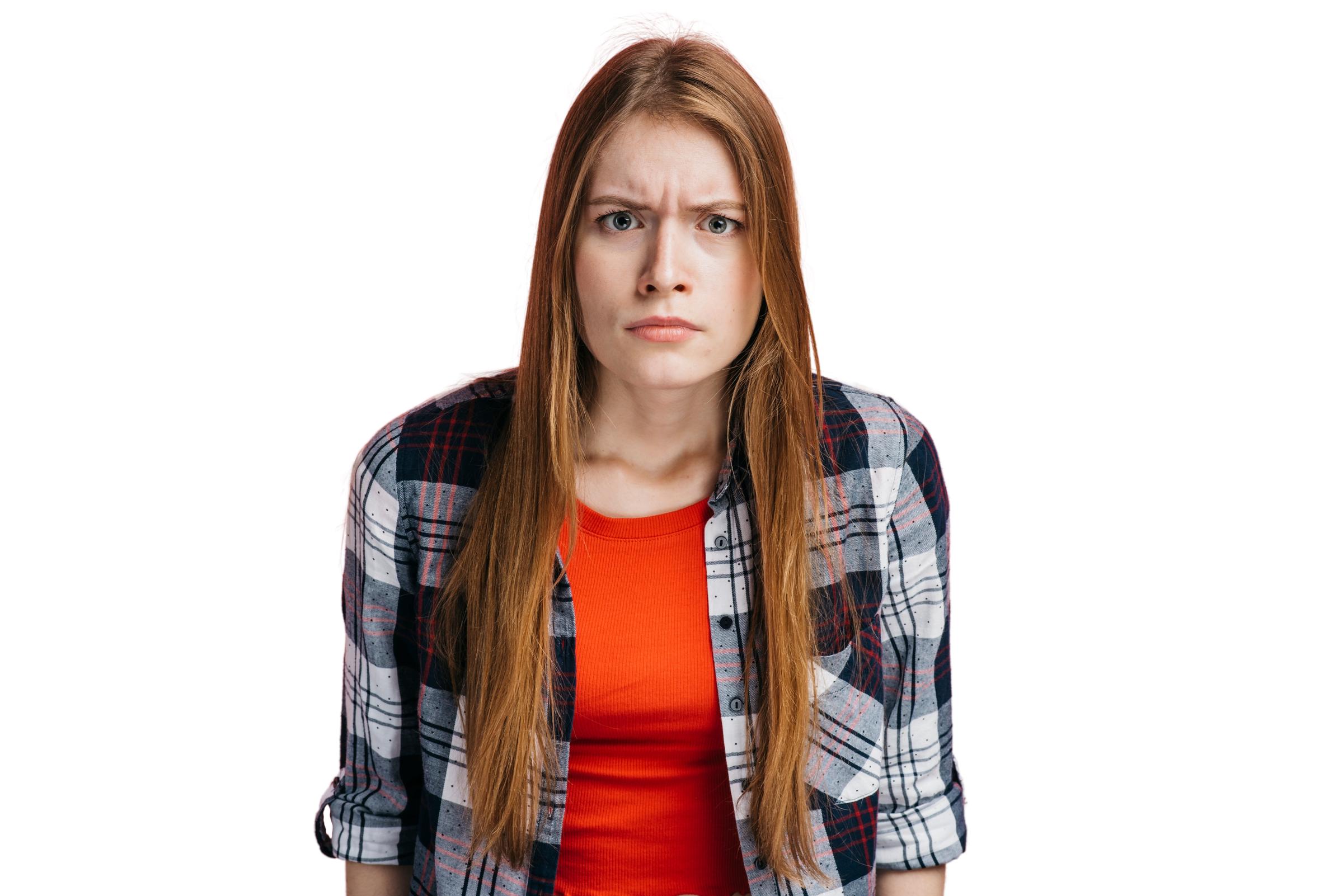 Une femme agacée | Source : Freepik