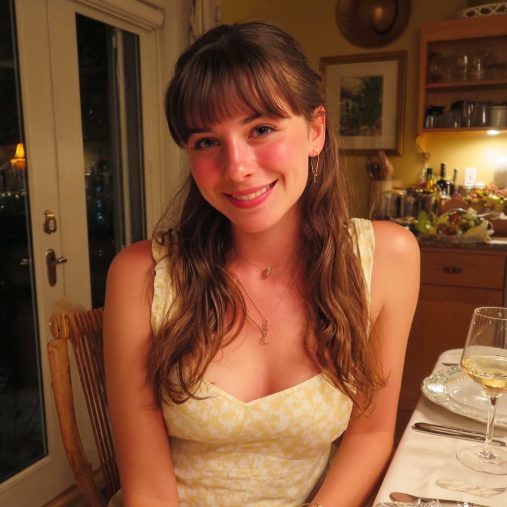 Une femme souriante | Source : Midjourney