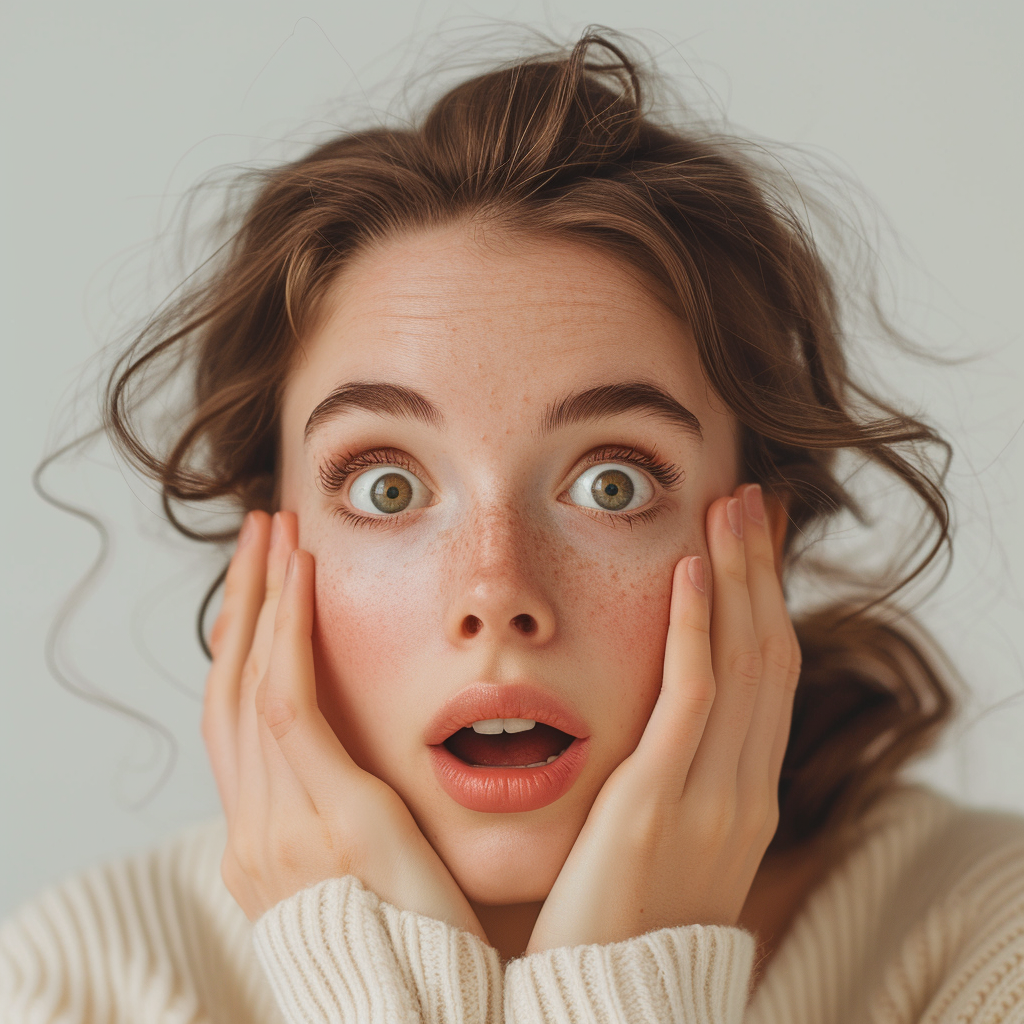 Une femme choquée | Source : Midjourney