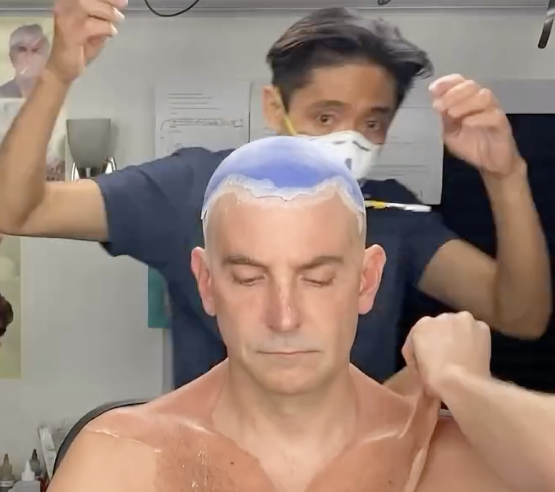 Bradley Cooper en Leonard Bernstein pour « Maestro », d'après un post daté du 25 février 2024 | Source : Instagram/maestrofilm