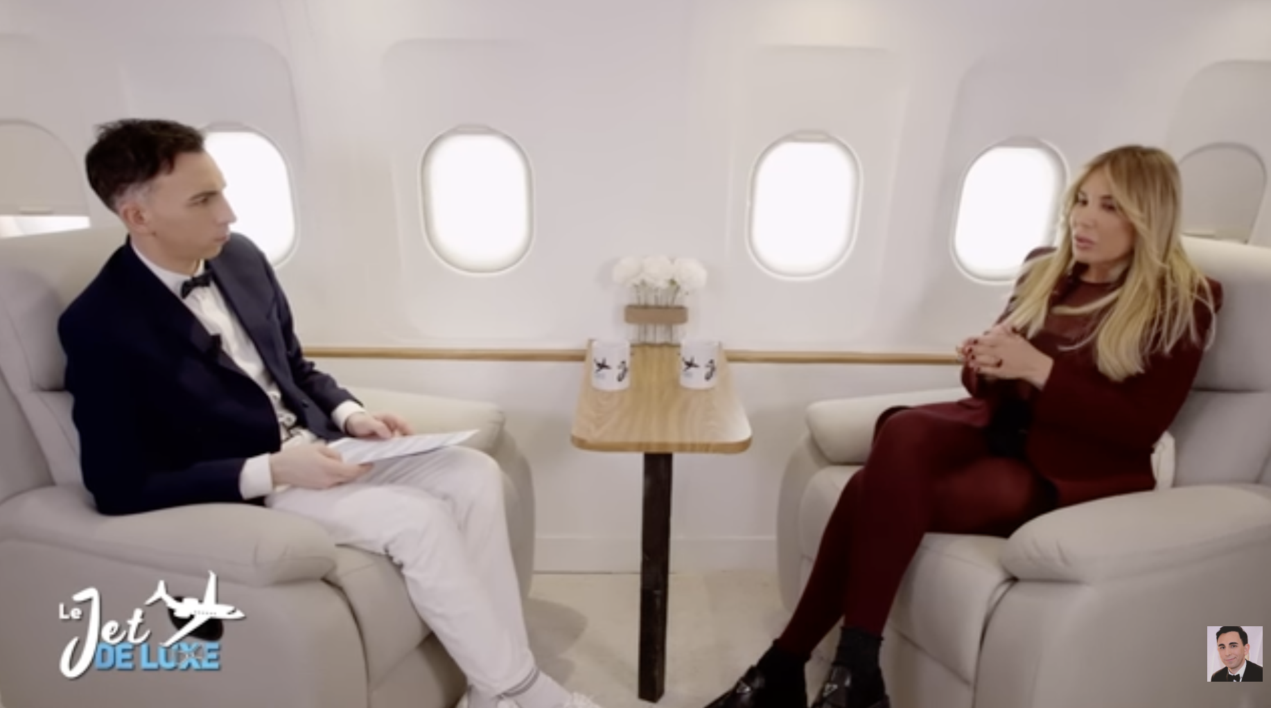 Marlène Duval dans l'émission Le Jet de Luxe I Source : https://www.youtube.com/watch?v=lHd2j5RYPz8