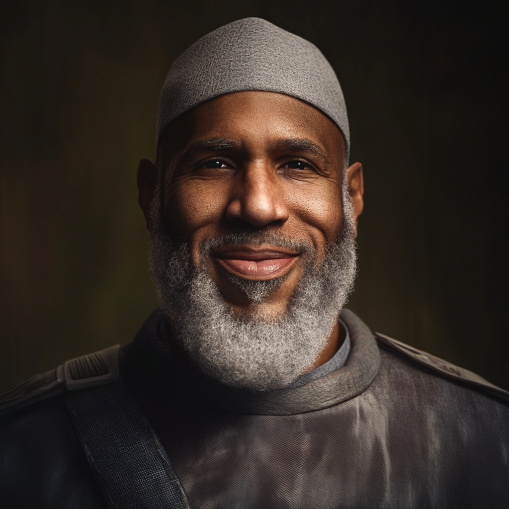 Un homme qui sourit | Source : Midjourney