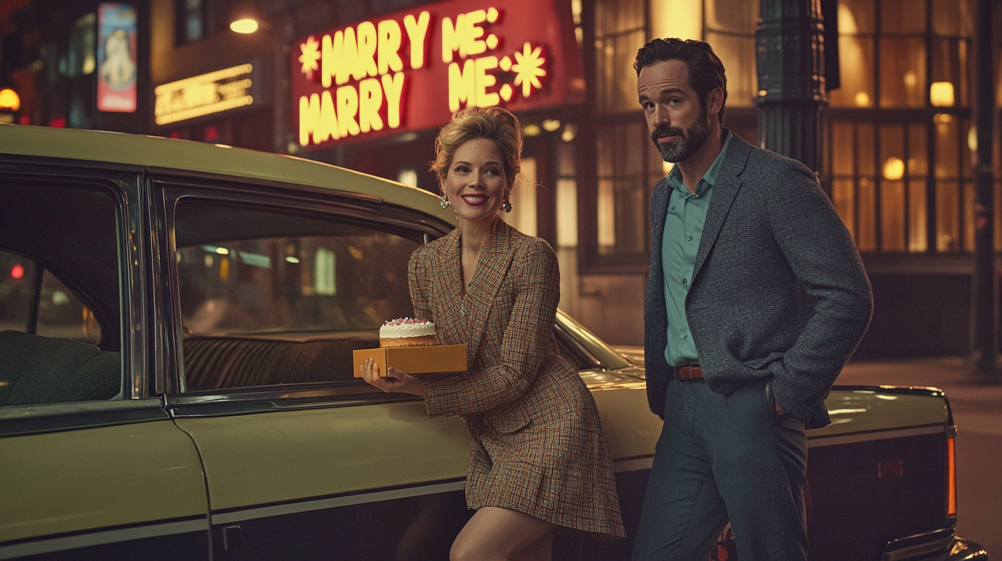 Un homme et une femme complices | Source : Midjourney