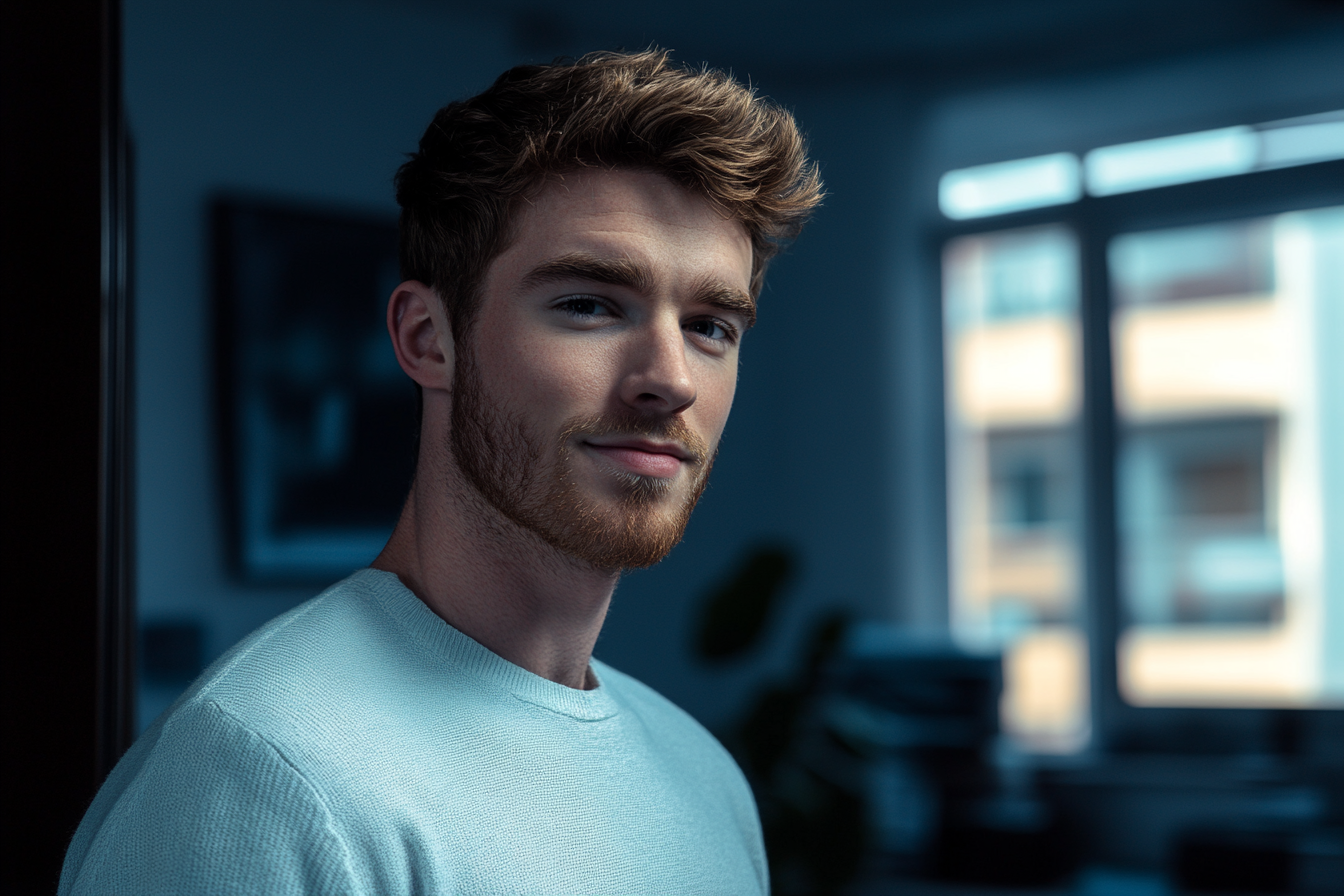 Un jeune homme | Source : Midjourney