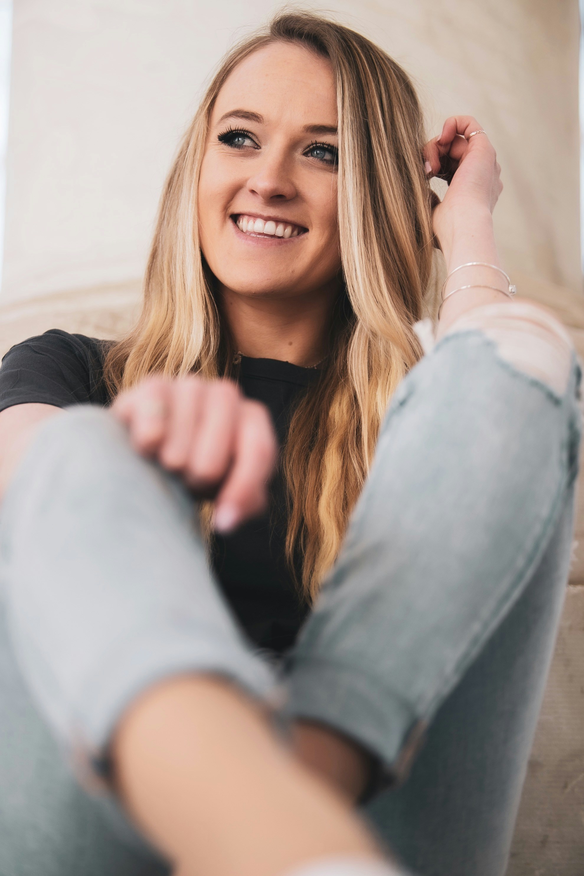 Une femme heureuse | Source : Unsplash