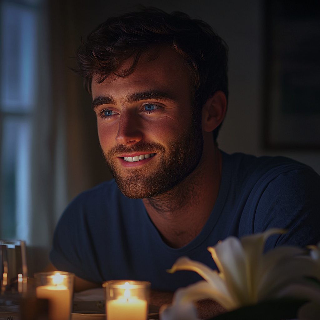 Un homme joyeux | Source : Midjourney