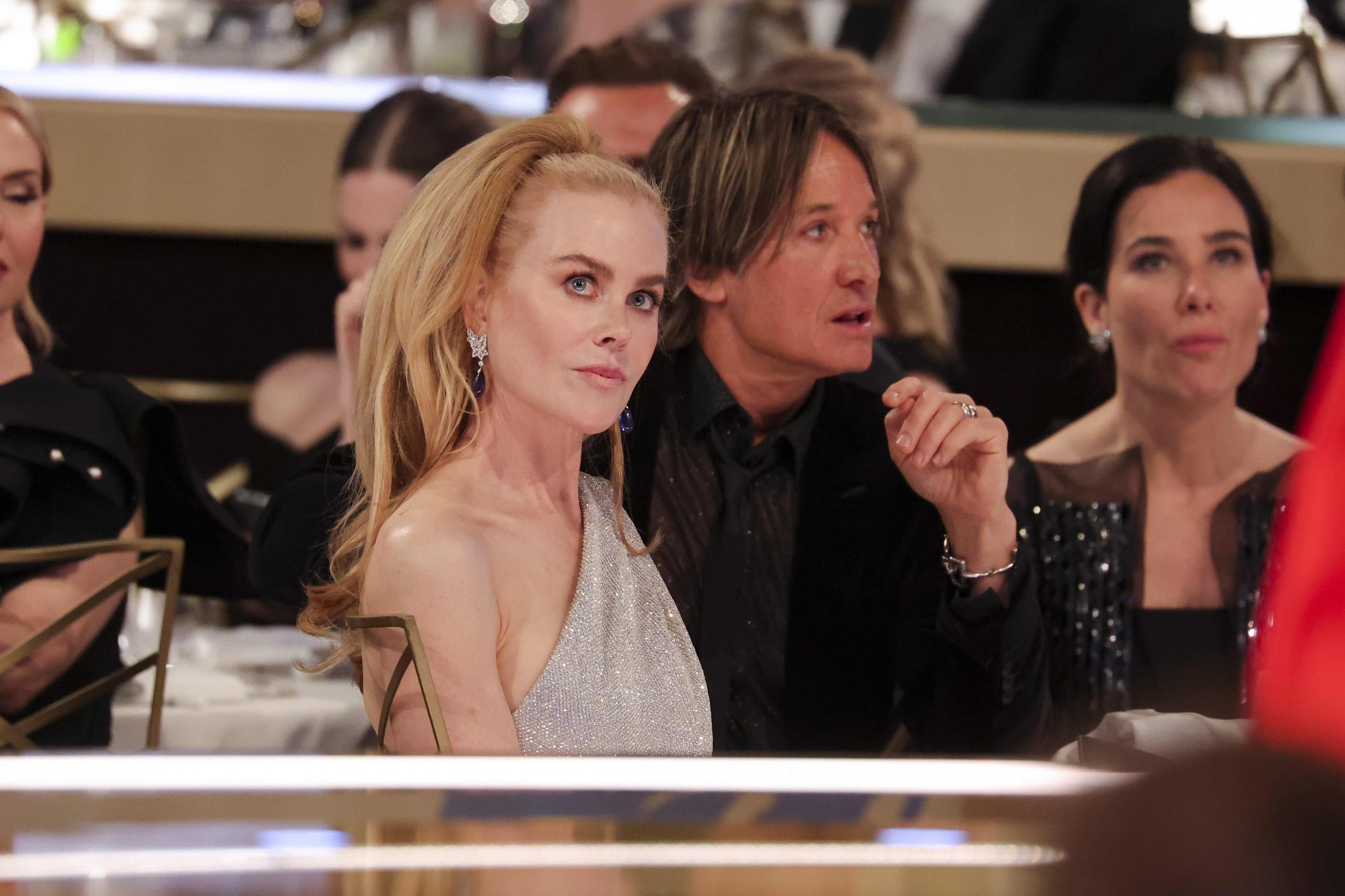Nicole Kidman et Keith Urban assistent à la 82e cérémonie annuelle des Golden Globes au Beverly Hilton à Beverly Hills, le 5 janvier 2025 | Source : Getty Images