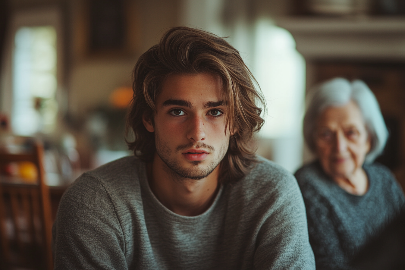 Un homme pris au milieu d'une dispute | Source : Midjourney