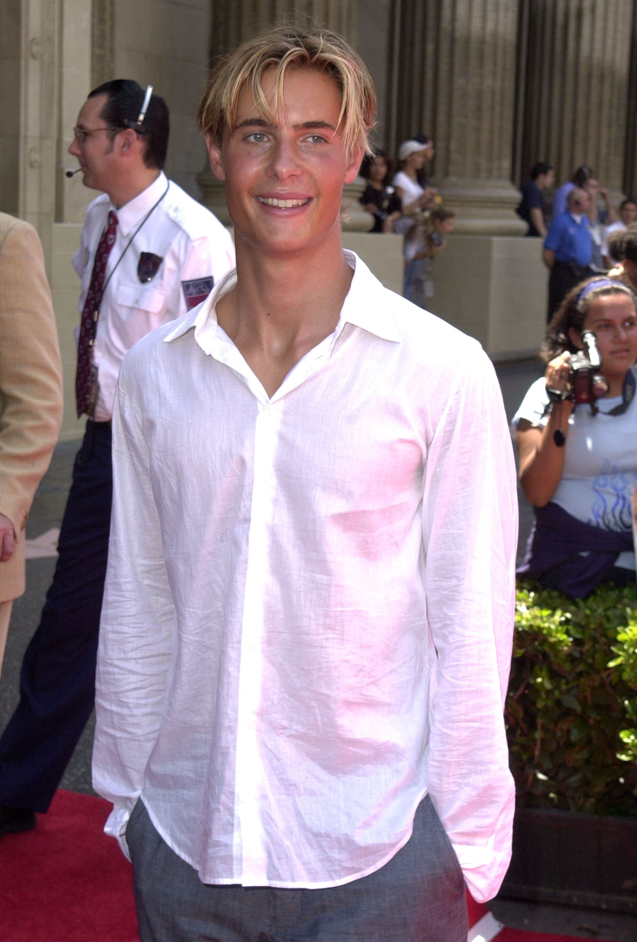 L'acteur lors de la première de « The Princess Diaries », le 29 juillet 2001 | Source : Getty Images