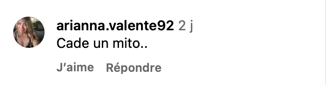 Commentaire d'un internaute I Source : https://www.instagram.com/reel/DYgl9qpgdRv/