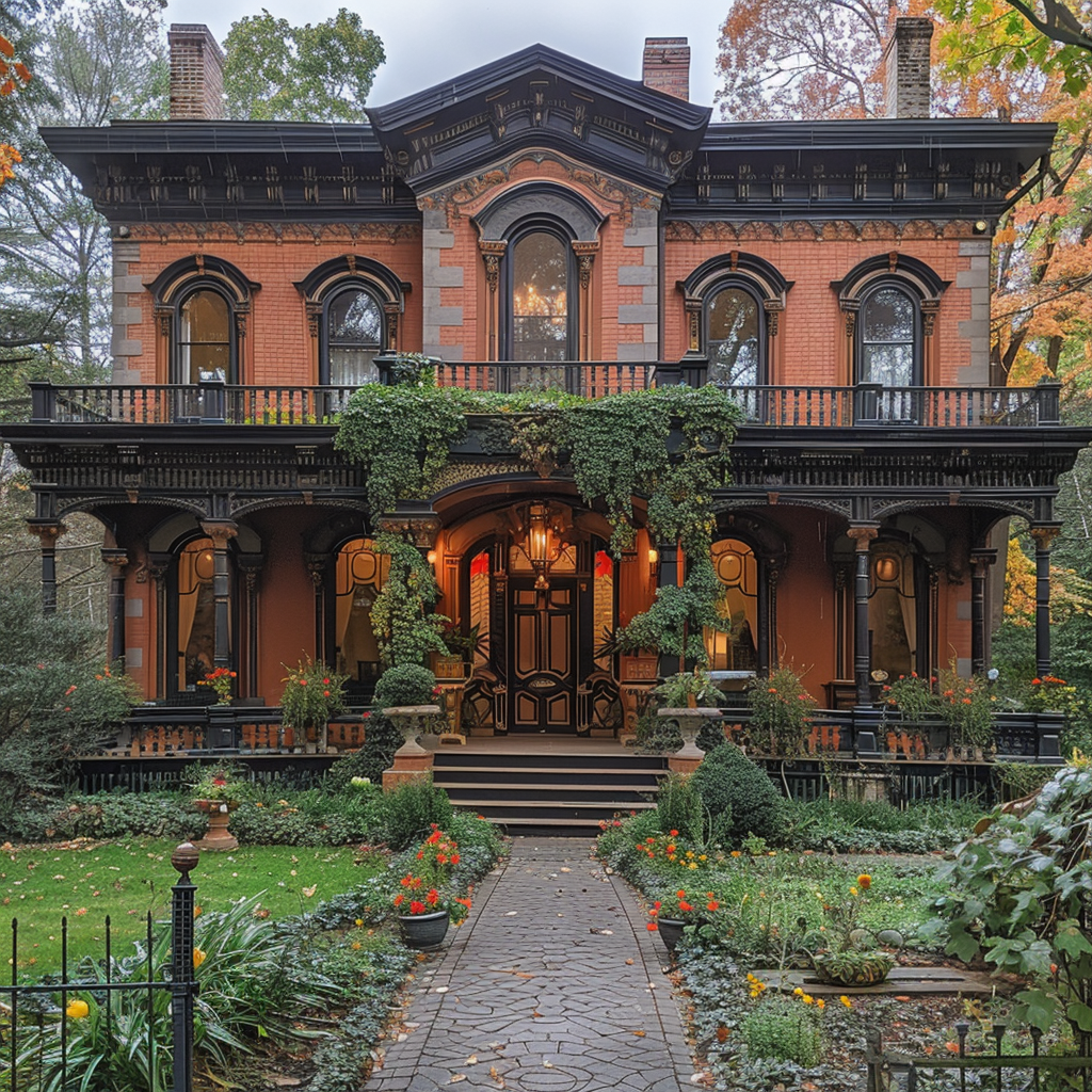 La maison des Harrison | Source : Midjourney