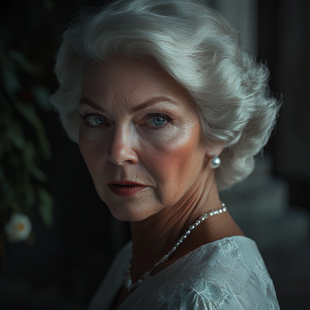 Une femme âgée triste | Source : Midjourney